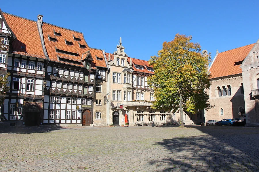 Das Huneborstelsche Haus am Burgplatz in Braunschweig