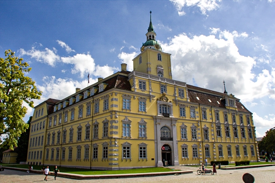 Das Schloss Oldenburg ist die ehemalige Residenz der Grafen, Herzöge und Großherzöge von Oldenburg
