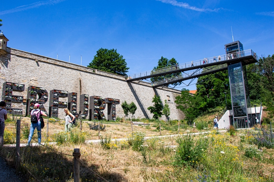 Fahstuhl zur Zitadelle Petersberg
