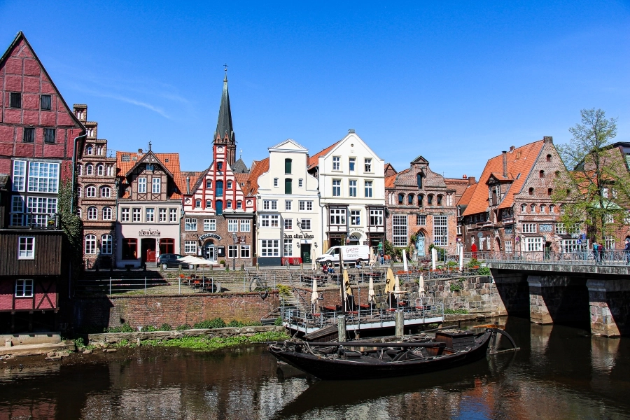 Berühmt ist Lüneburg für seinen Hafen