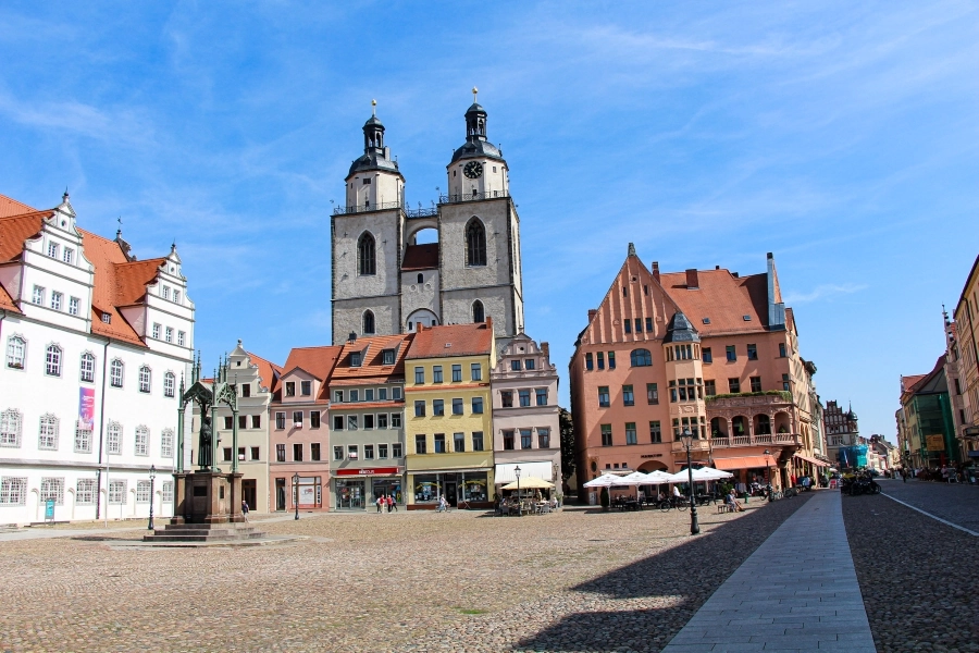 Zentraler Platz der Stadt ist der Marktplatz