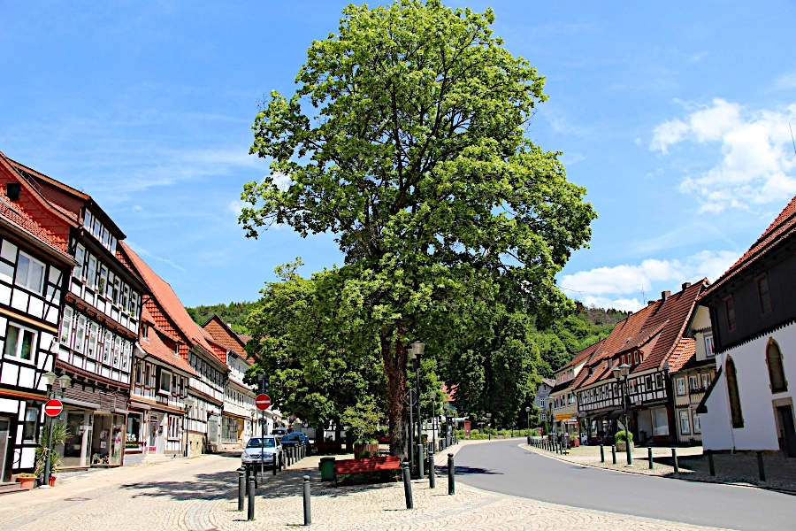 Am Markt in Bad Grund