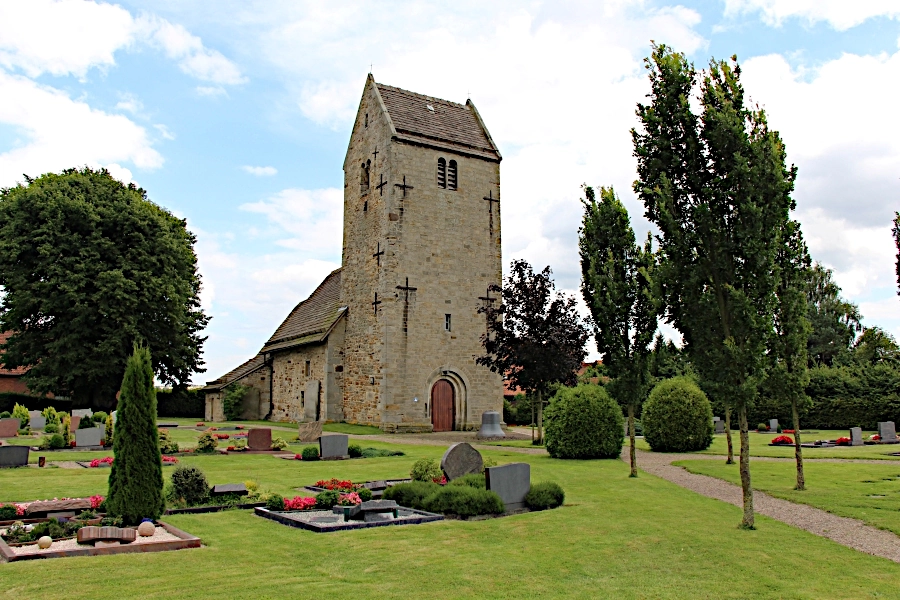 Die Katharinenkirche stammt aus dem 12. Jahrhundert