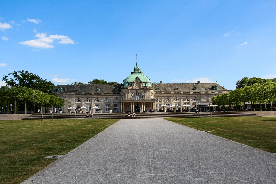 Das zwischen 1905 und 1908 erbaute neubarocke Kurhaus