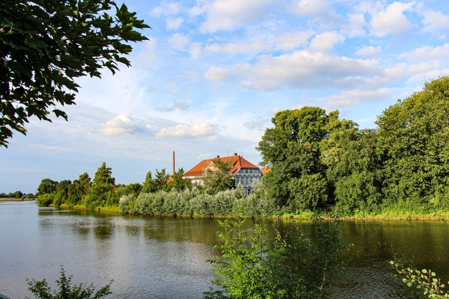 Die Weser bei Hoya