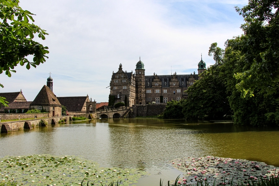 Schloss Hämelschenburg wurde von 1588 bis 1613 erbaut