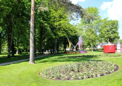 Spielplatz am Eingang zur Gartenschau