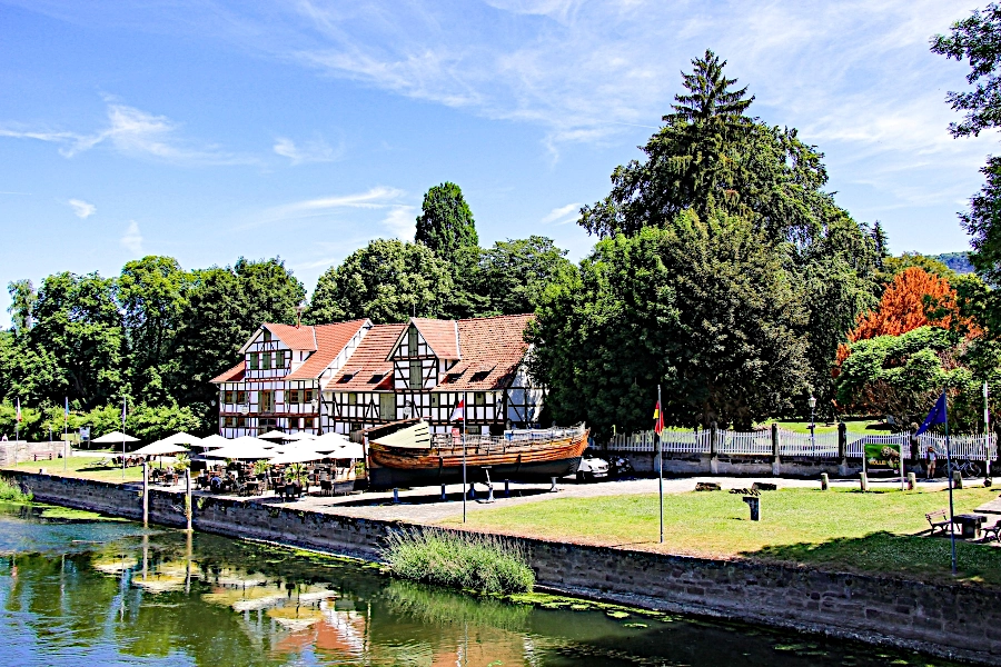 der-schlagd-der-historische-hafen Die Schlagd ist der ehemalige Umschlagplatz der Weser-Werra-Schifffahrt
