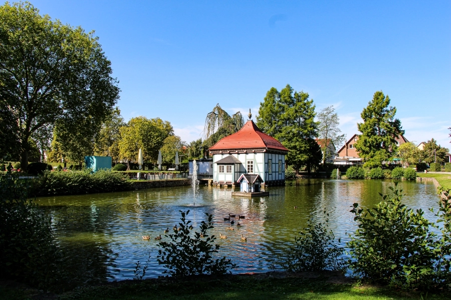 der-stadtgarten Der Stadtgarten wurde im Stile des französischen Barocks gestaltet
