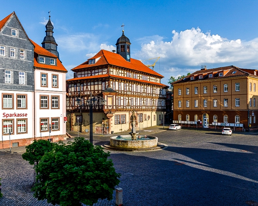 die-widmarckt Schönstes Gebäude von Vacha ist die „Widmarckt“