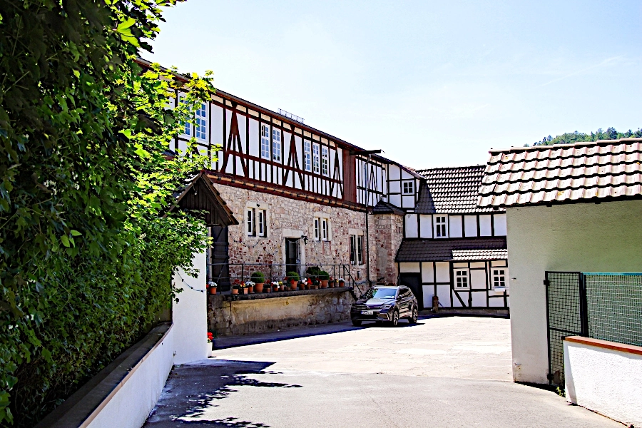 landgrafenschloss-wanfried Das Landgrafenschloss ist das wohl älteste erhaltene Wohngebäude der Stadt