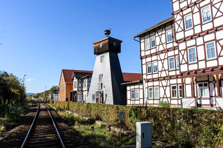 museum-am-gradierwerk Direkt neben dem historischen Gradierwerk befindet sich das Salz- und Saline-Museum