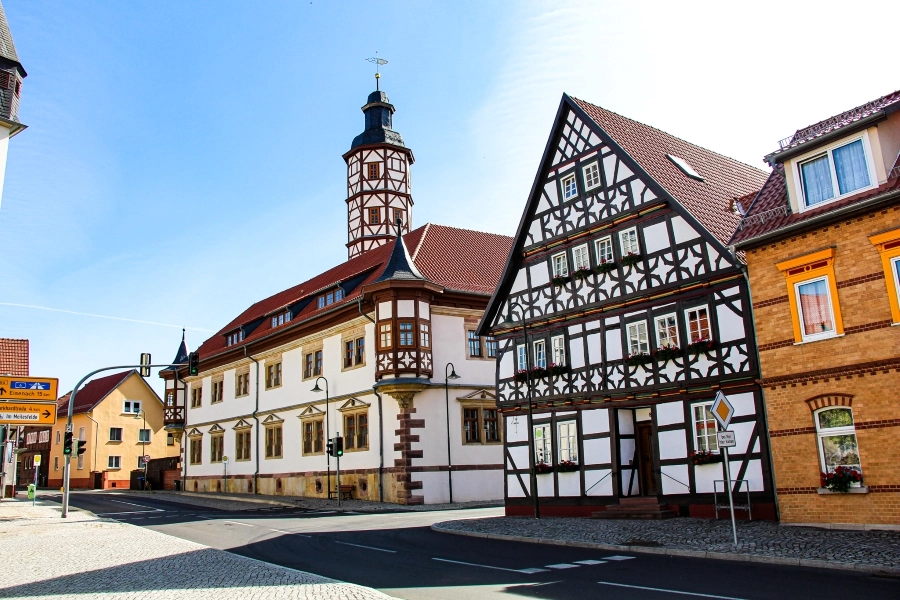 schloss-marksuhl Schloss Marksuhl ist ein Jagd- und Wohnschloss im Baustil der Renaissance