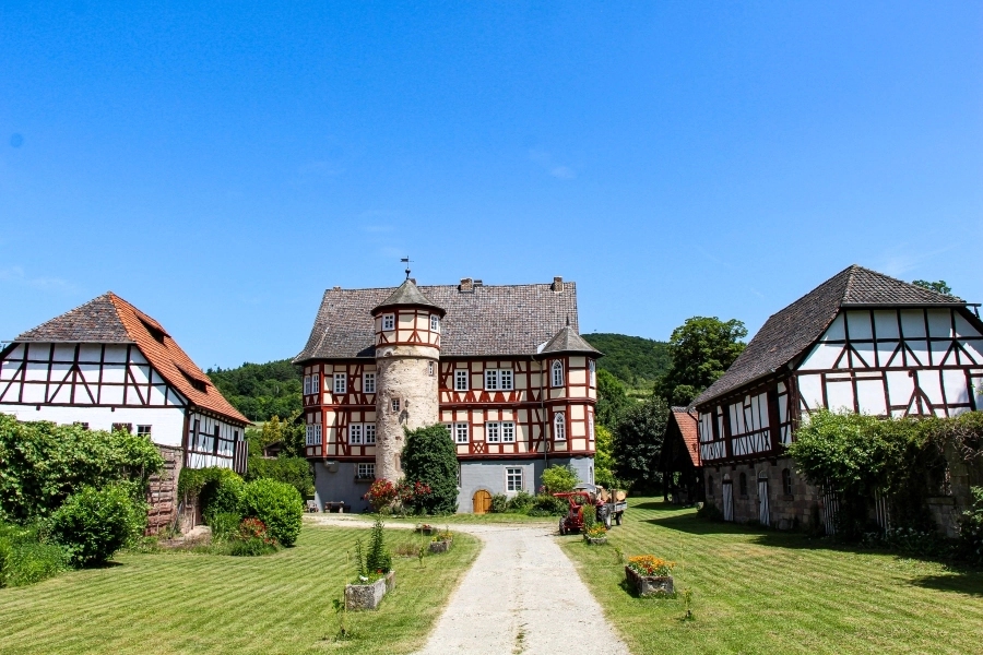 schloss-werleshausen Rittergut Werleshausen in Witzenhausen-Werleshausen