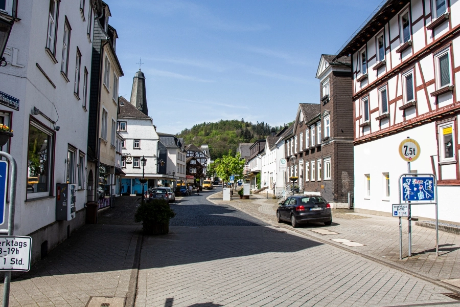 koenigsstrasse-bad-laasphe Die Königsstraße führt durch die Altstadt