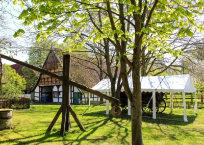 Das Bauernhaus Museum in Isernhagen ist ein ländliches Baudenkmal des ausgehenden 16. Jahrhunderts
