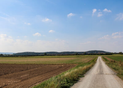 Blick von Ronnenberg auf den Gehrdener Berg