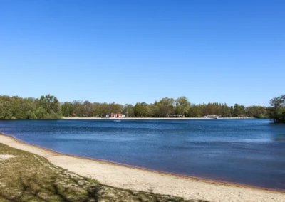 Der Silbersee in Langenhagen bei Hannover ist ein Erholungs- und Badesee