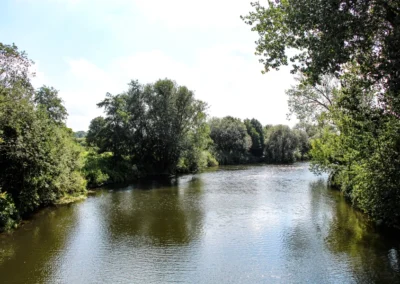 Die Leine im Süden von Hannover