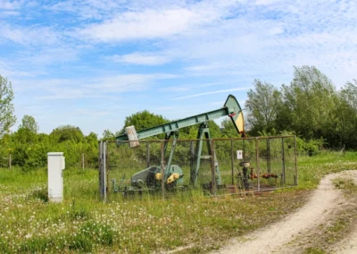 "Pferdekopf-Förderpumpe" am Kronsberg