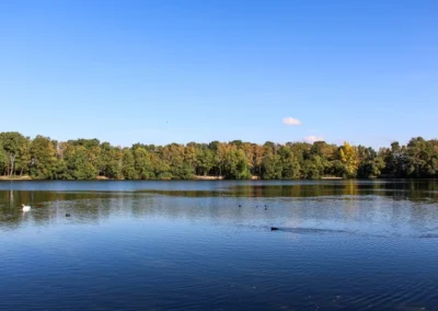 Nach der Flutung der Tonkuhle wurde der See als Tauchrevier genutzt