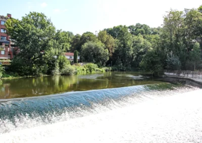 Wehr an der Leineinsel in Döhren