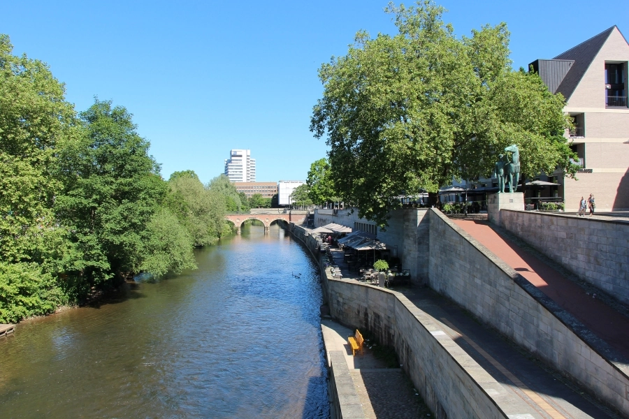 leinepromenade Die Leinepromenade