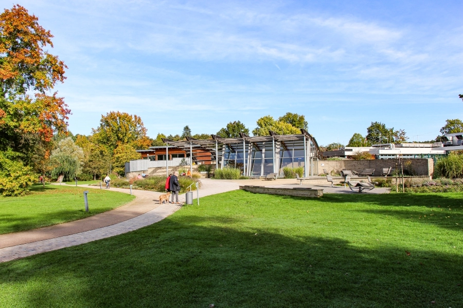 pergola-im-kurpark Schon seit den Anfängen des Kurparks befand sich hier eine Pergola